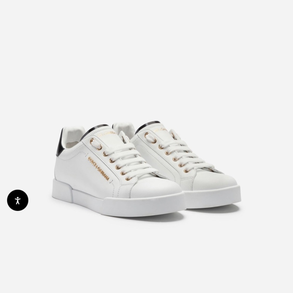 NEW Dolce & Gabbana Portofino Sneakers Women T.37